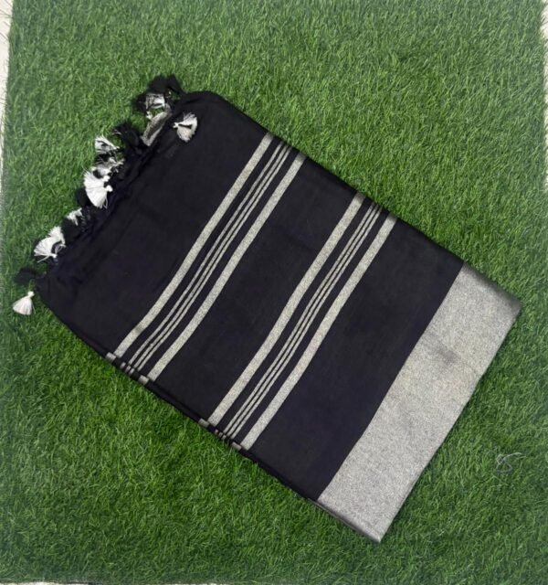 Handloom Linen Saree