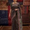 Flacture musturise silk saree