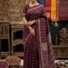 Flacture musturise silk saree